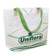 SACOLA EM PVC BRANCA